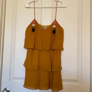 WORN ONCE Show me your Mumu Suarez tassel dress